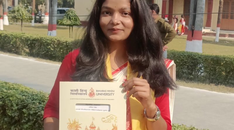 मऊ की बेटी अंकिता सिंह ने यूजीसी-नेट में हासिल की बड़ी सफलता, 98.17 पर्सेंटाइल के साथ हुईं क्वालिफाइड