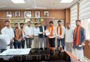 विश्वविद्यालय में व्याप्त शैक्षिक भ्रष्टाचार के खिलाफ अभाविप ने सौंपा ज्ञापन