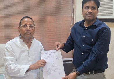 नवागत अधिशासी अधिकारी डा. मणि भूषण तिवारी ने ग्रहण किया कार्यभार