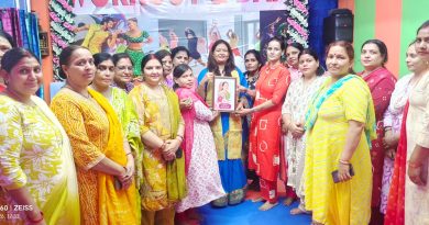 इनरव्हील क्लब मऊ की अध्यक्ष बनने पर ज्योति सिंह का भव्य स्वागत, समाजसेवा का लिया संकल्प