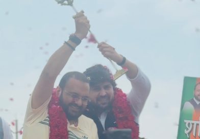 शक्ति सिंह के नेतृत्व में काशी में भाजयुमो अध्यक्ष हिमांग जोशी का भव्य स्वागत
