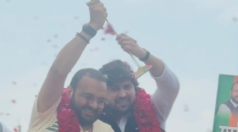 शक्ति सिंह के नेतृत्व में काशी में भाजयुमो अध्यक्ष हिमांग जोशी का भव्य स्वागत