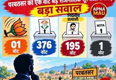 पार्टी का सिंबल मिला, लेकिन वोट नहीं! परबतसर का एक वोट बड़े राजनीतिक सूरमाओं के लिए बड़ा सवाल