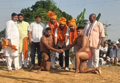 आदेडीह में स्वर्गीय जंगपाल सिंह की स्मृति में भव्य दंगल, 36 जोड़ियों ने दिखाया दमखम